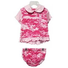 2 Pc Pink Digi Camo Dress