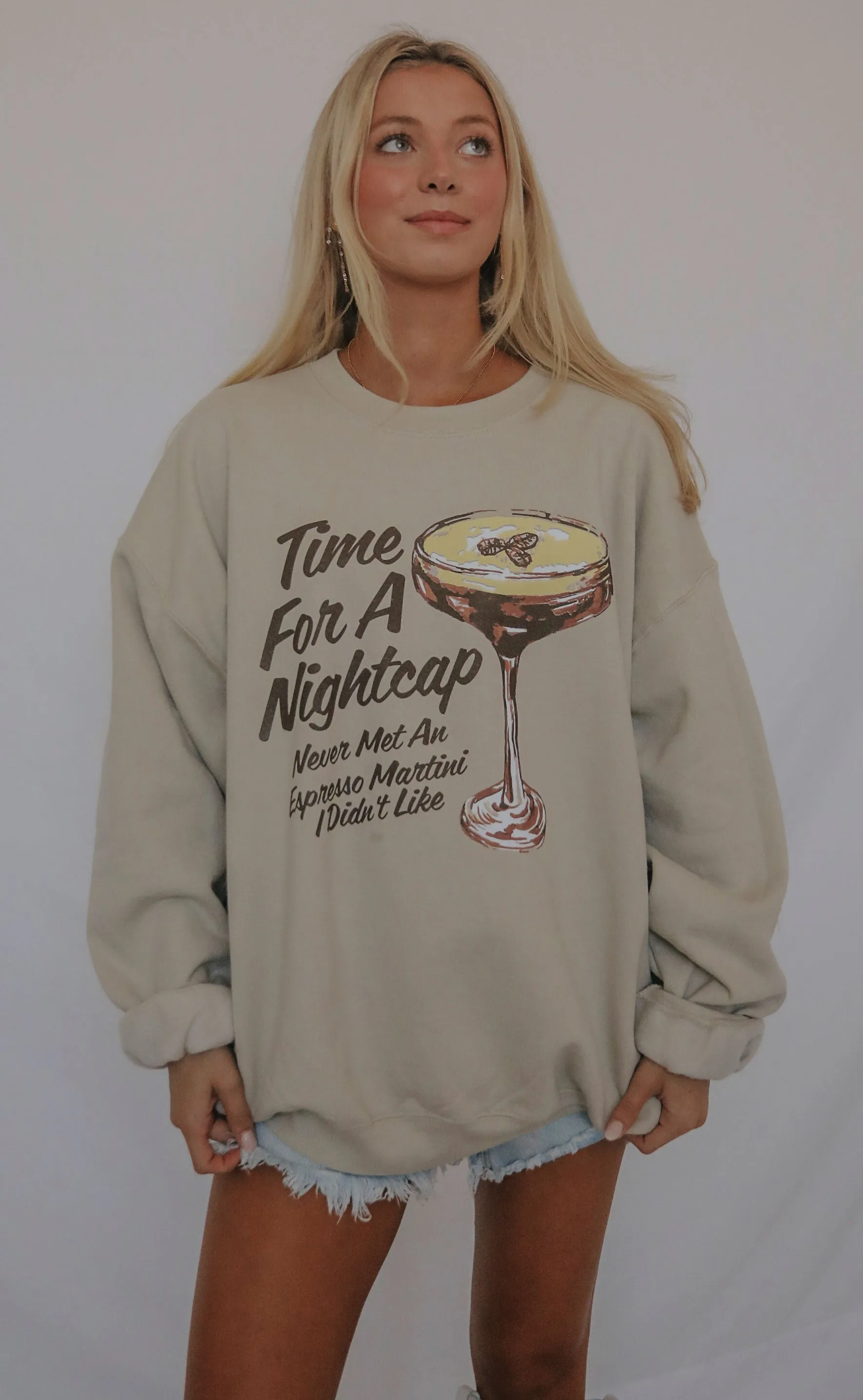 charlie southern: time for a nightcap sweatshirt