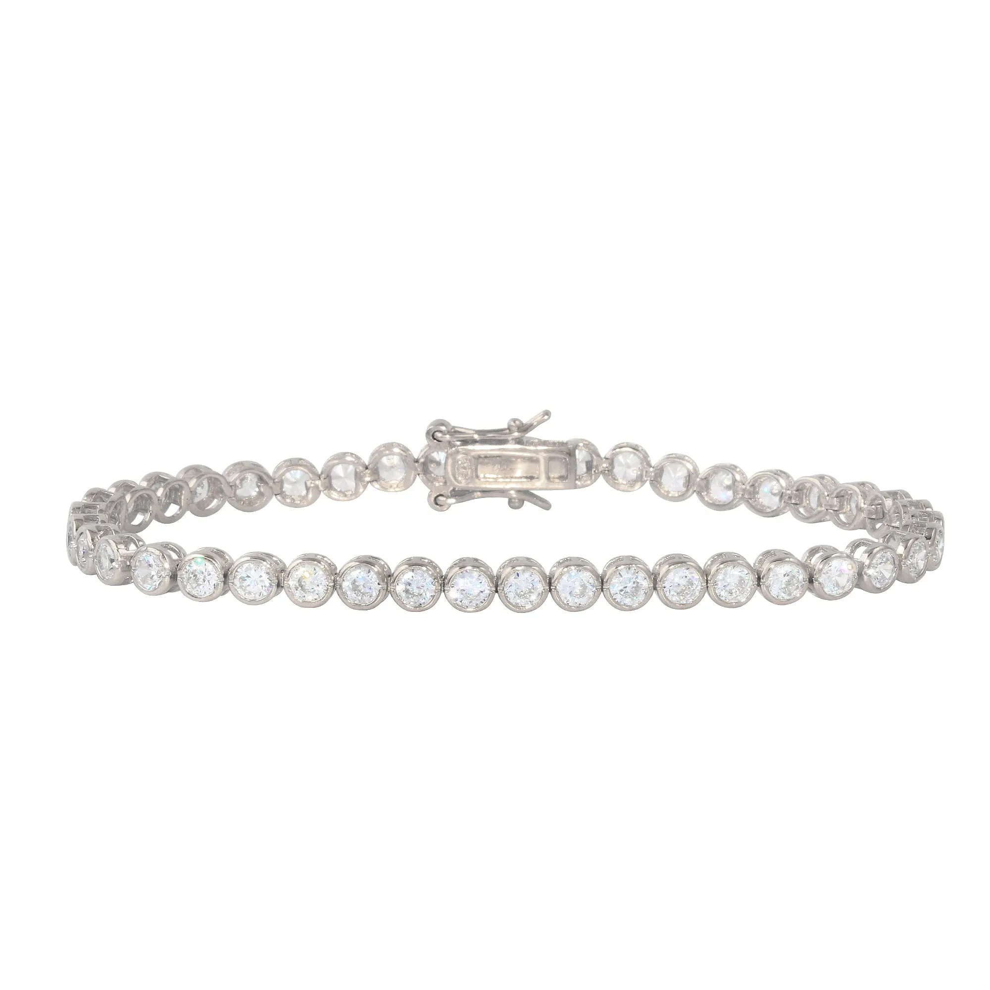 Diamond Bezel Tennis Bracelet