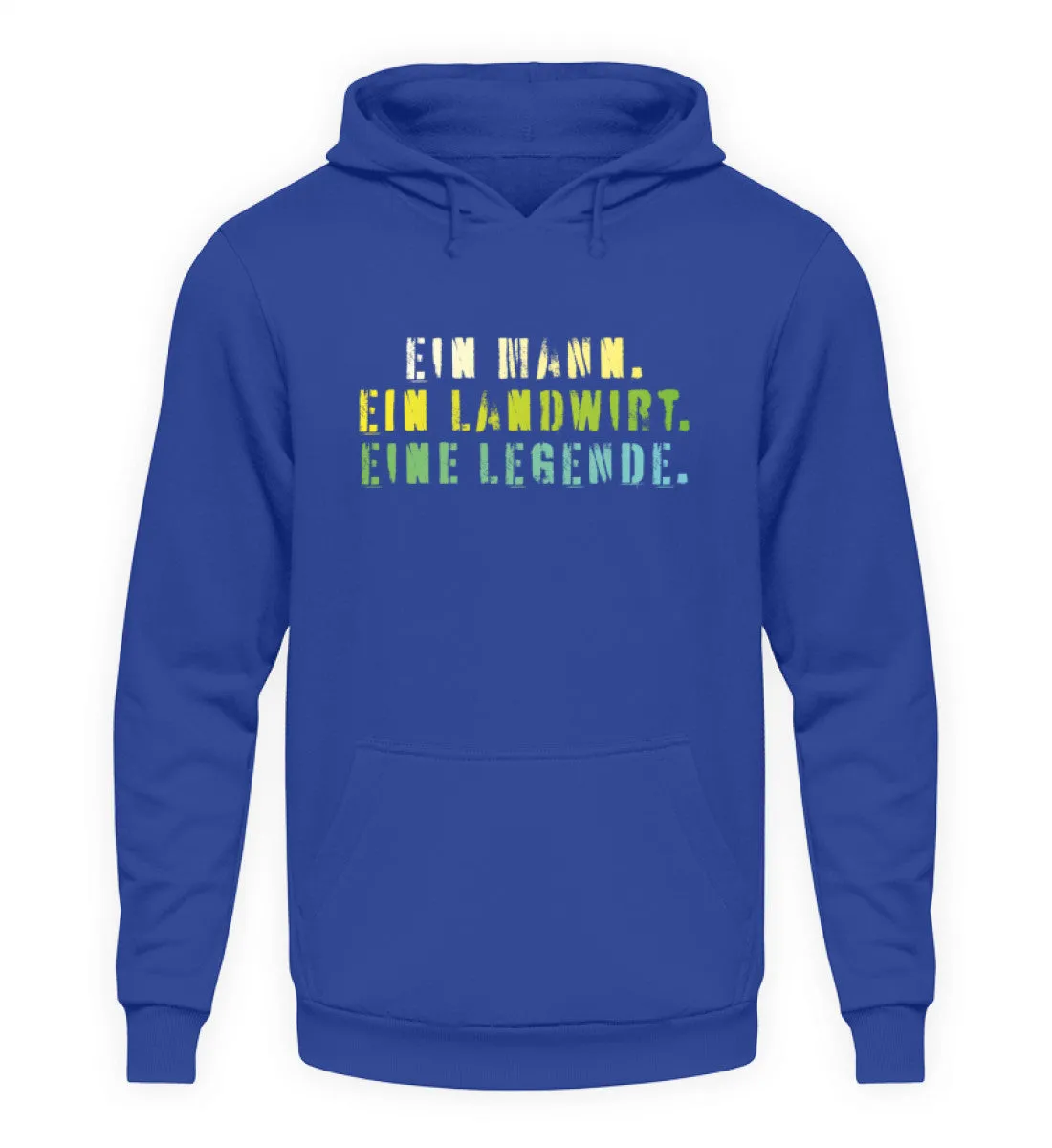 Ein Mann. Ein Landwirt. Eine Legende.  - Unisex Kapuzenpullover Hoodie