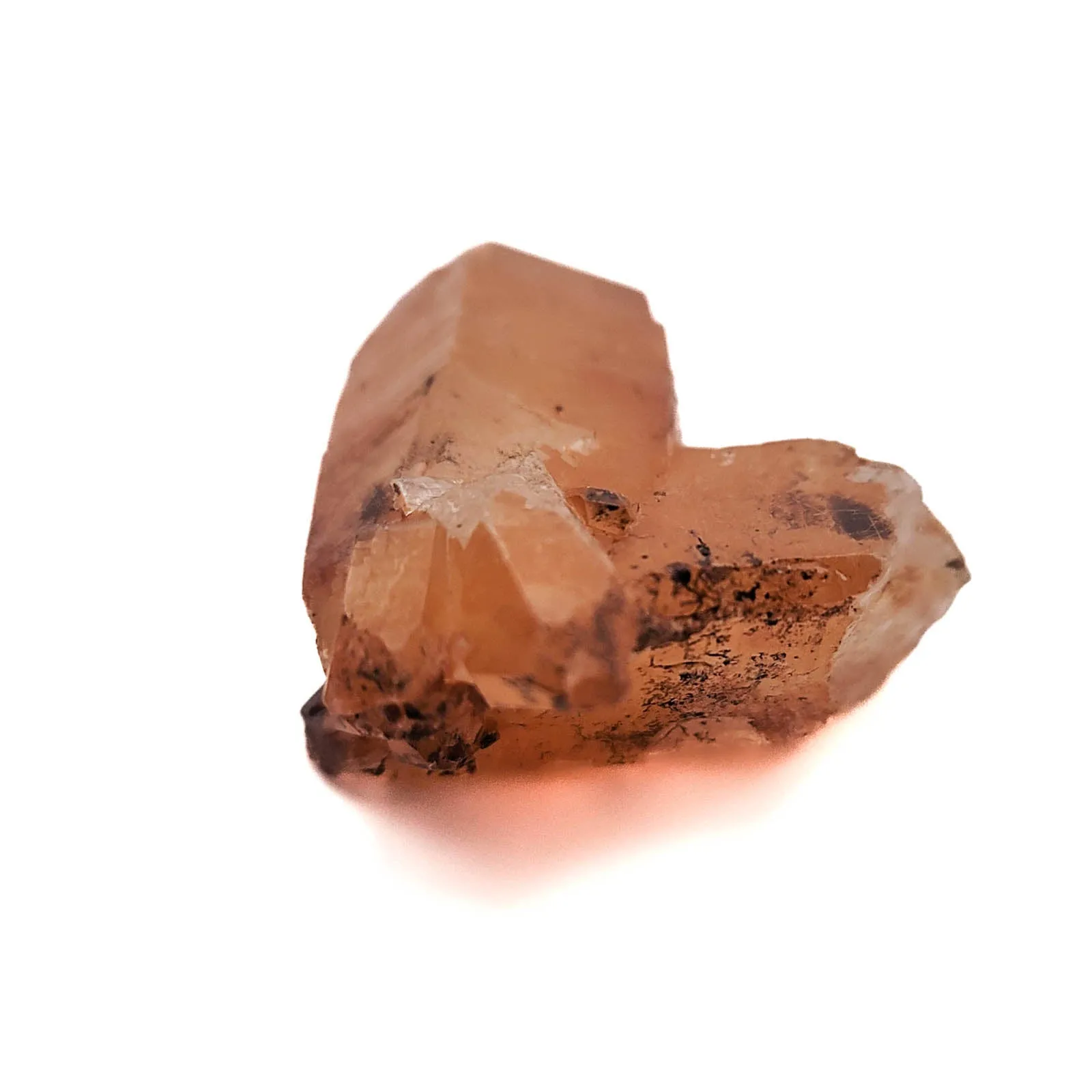 Etched Fire Quartz Cluster #04