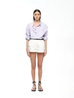 EVERYDAY SHIRT - LAVENDER STRIPE