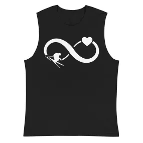 Infinity Heart and Skiing - Muskelshirt (Unisex)