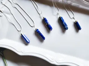 Lapis Lazuli Point Necklace