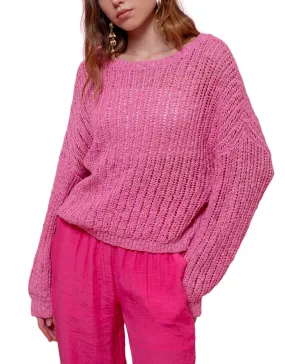 Lyla Sheer Knit Pullover