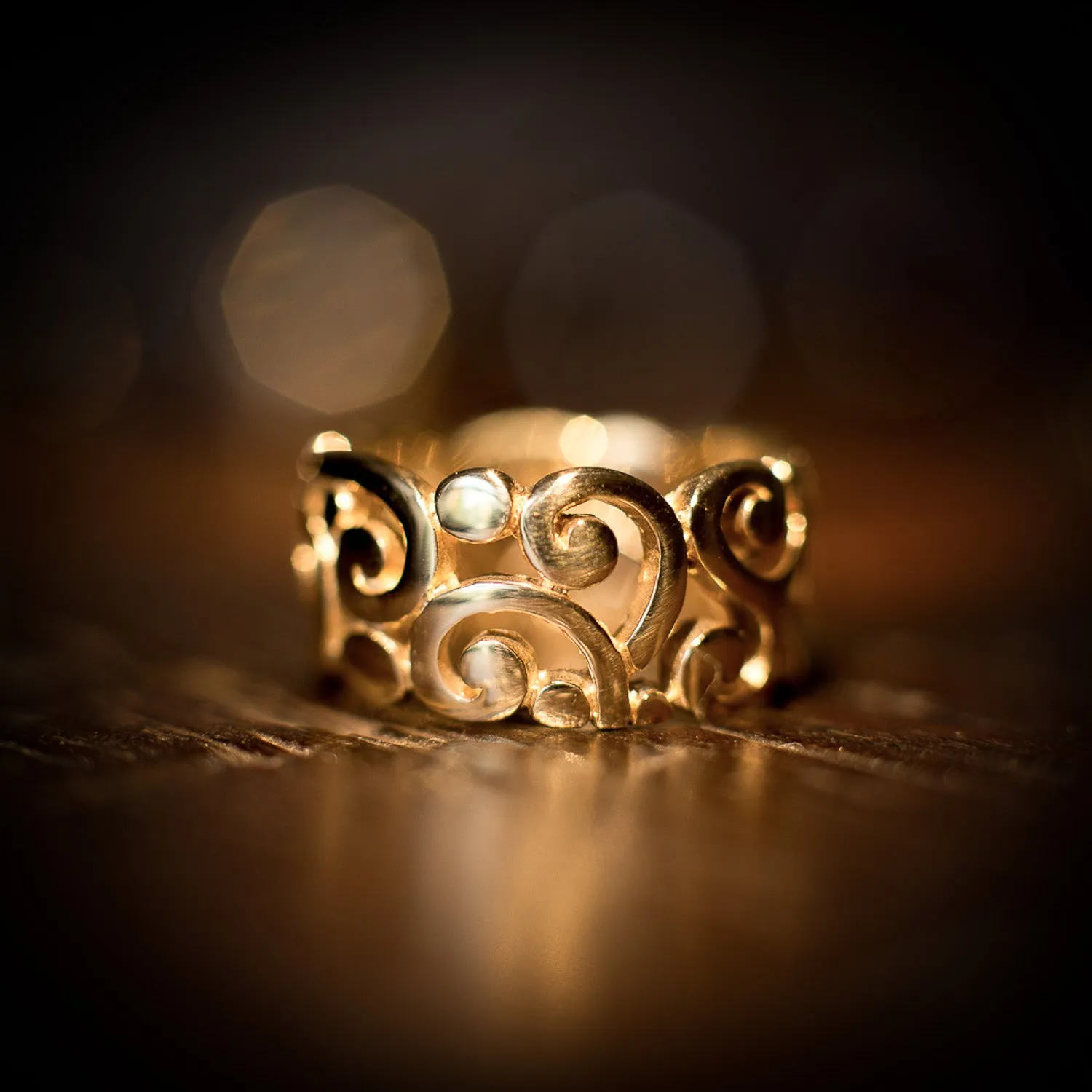 Maori Dawn Ring Gold