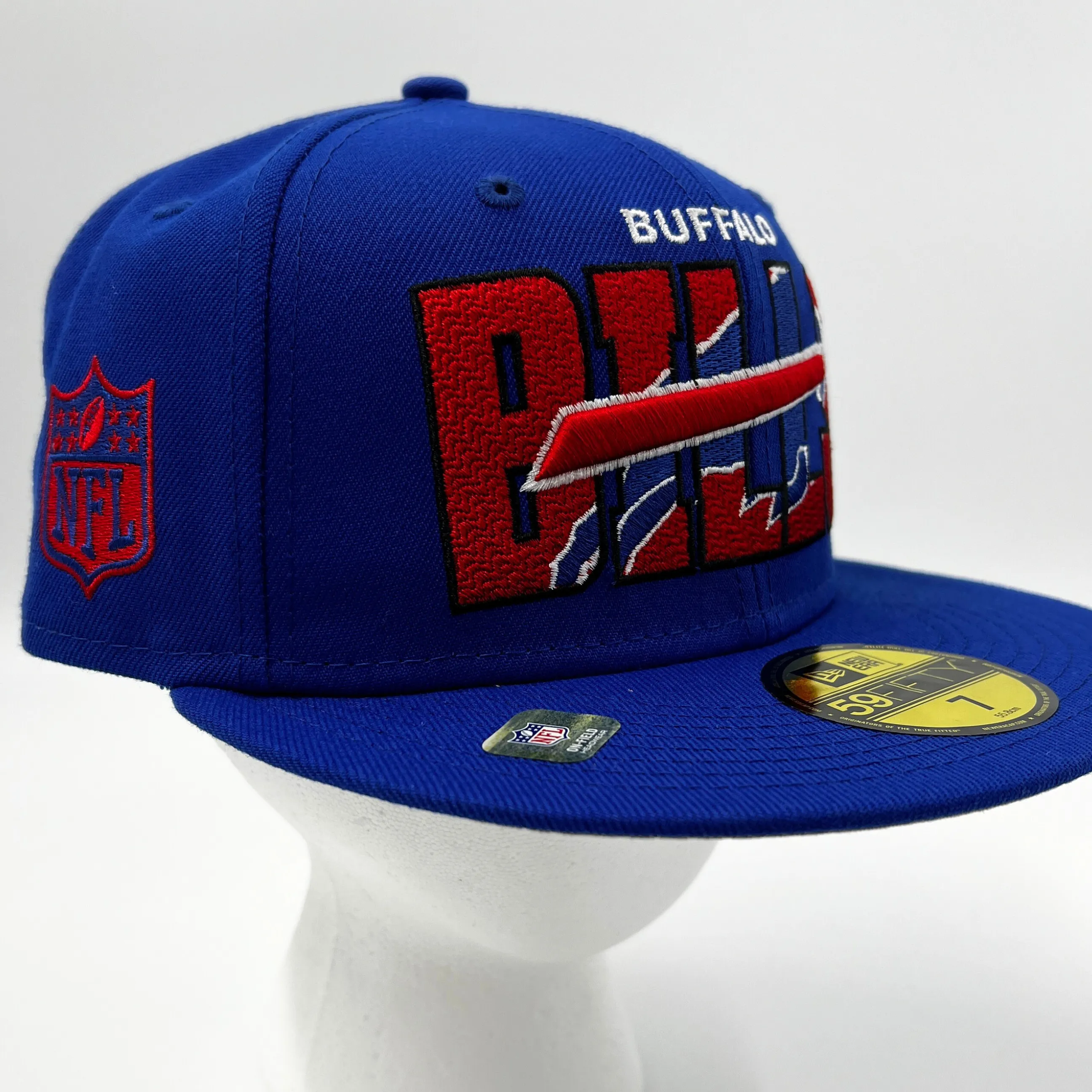 New Era Bills Royal Official 2023 NFL Draft Fitted Hat