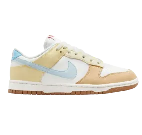 Nike Women's Dunk Low Shoes - Summit White / Aquarius Blue / Soft Yellow / Glacier Blue