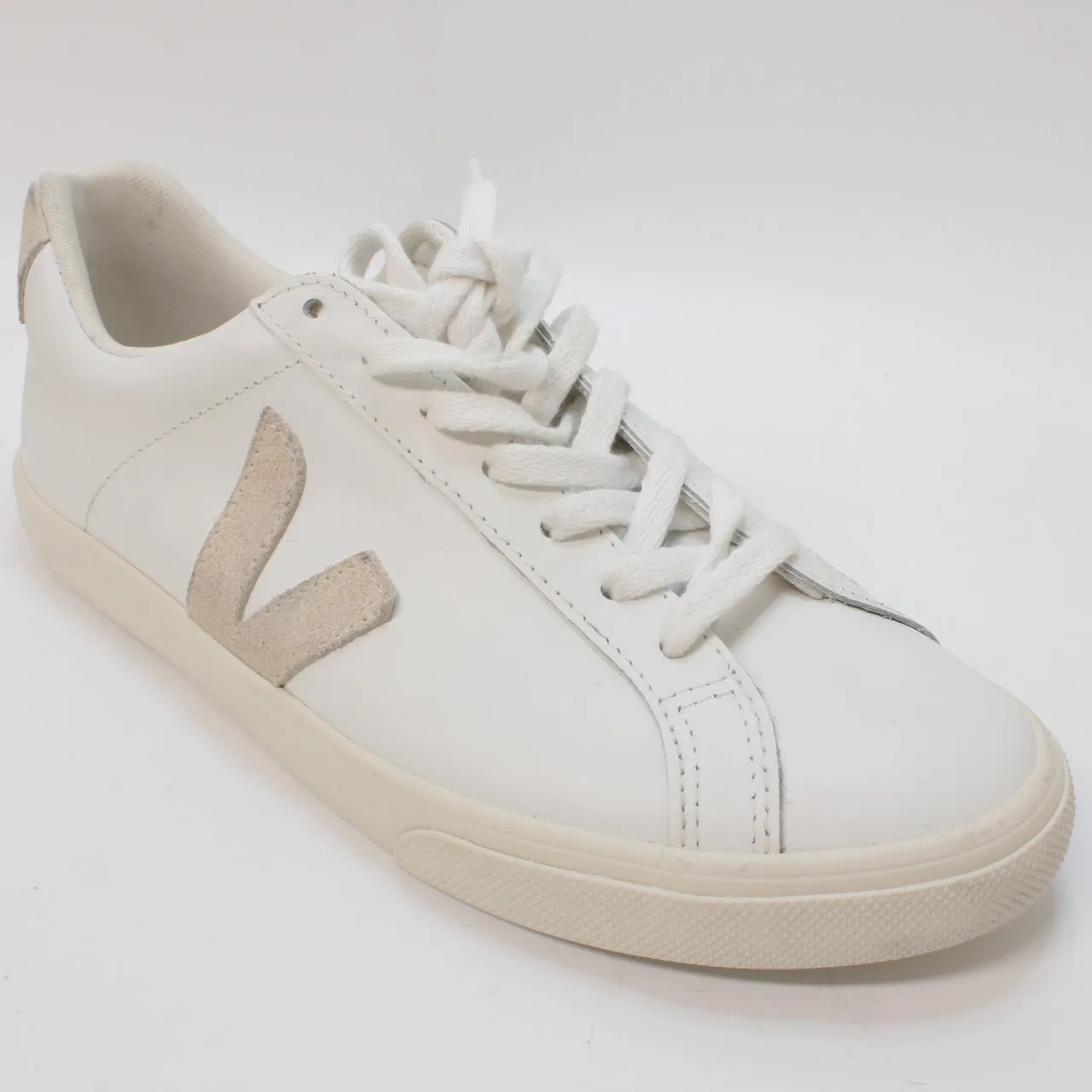 Odd Sizes - Veja Esplar Extra White Sable F - UK Sizes Right 7/ Left 6