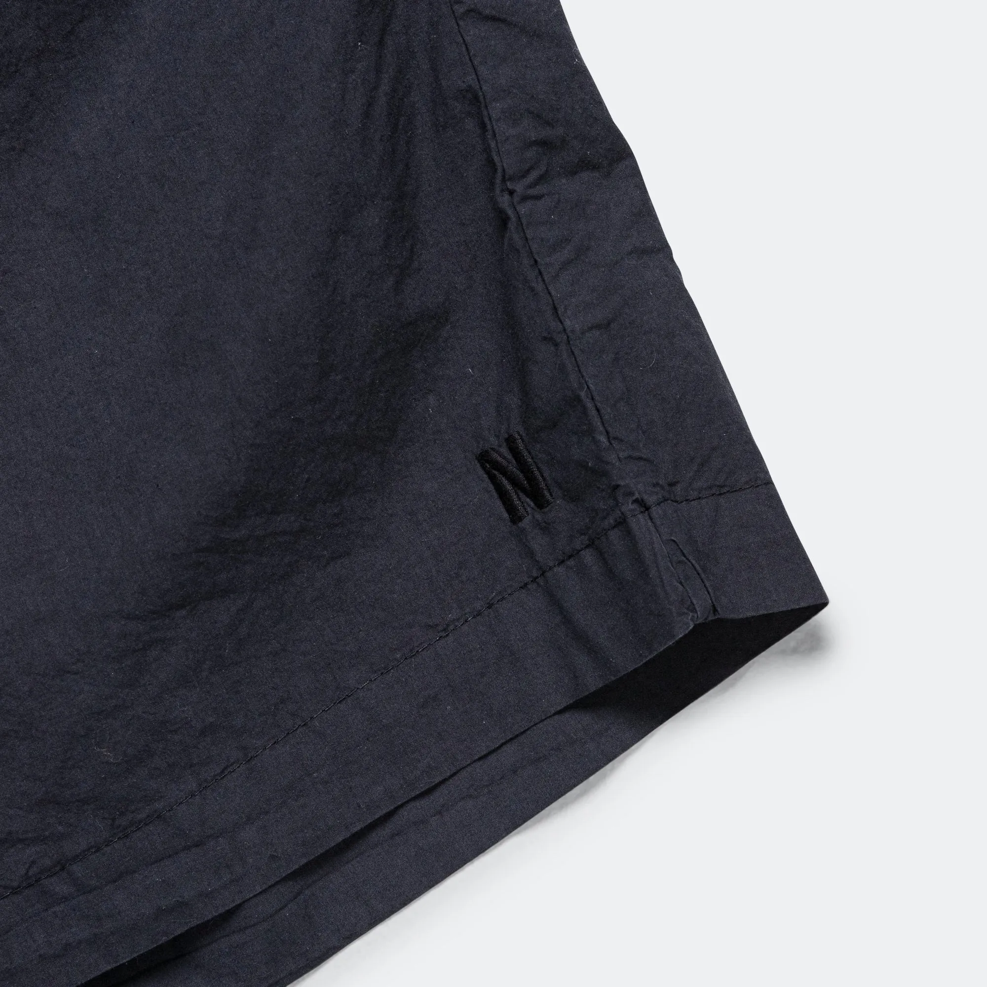 Per Cotton Tencel Shorts - Dark Navy