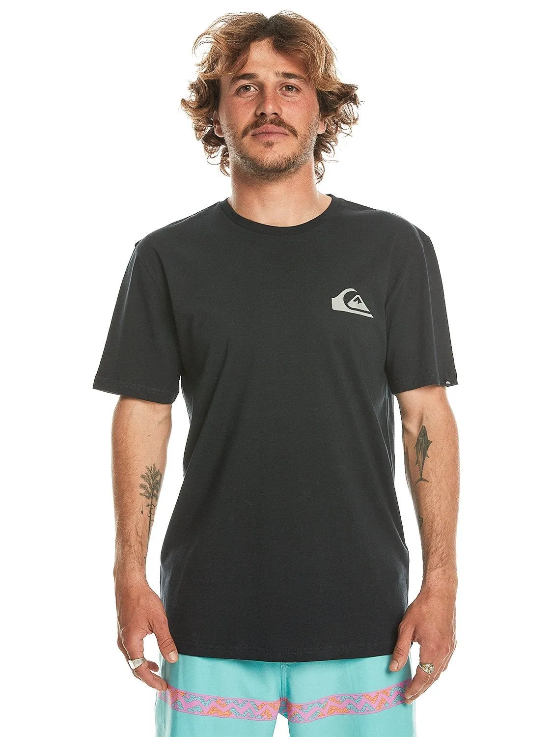 Quiksilver Men's Mini Logo T-Shirt