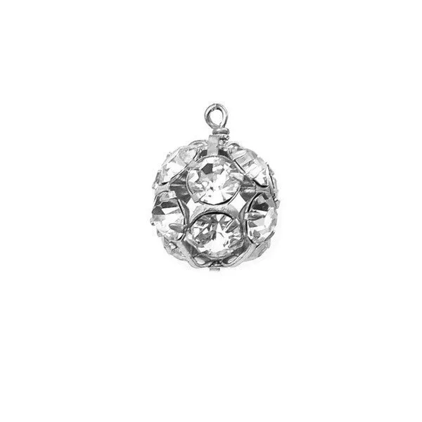 Rhinestone Ball Charm (WS)