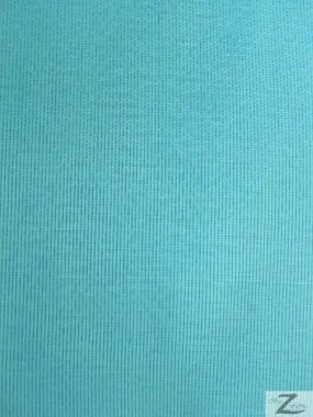 Solid Crystal Organza Fabric - 50 Yard Bolt - Turquoise