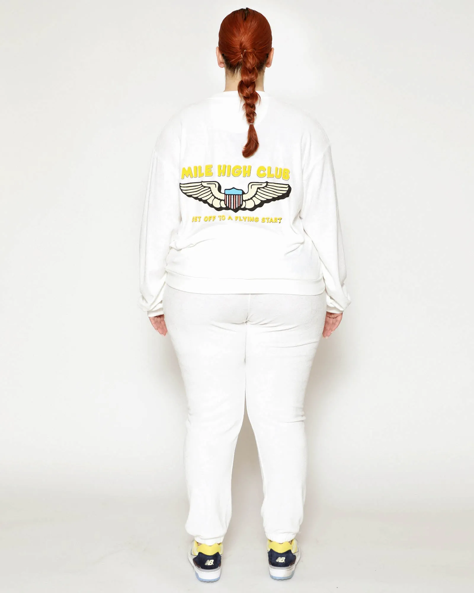 Spread Your Wings Terry Crewneck