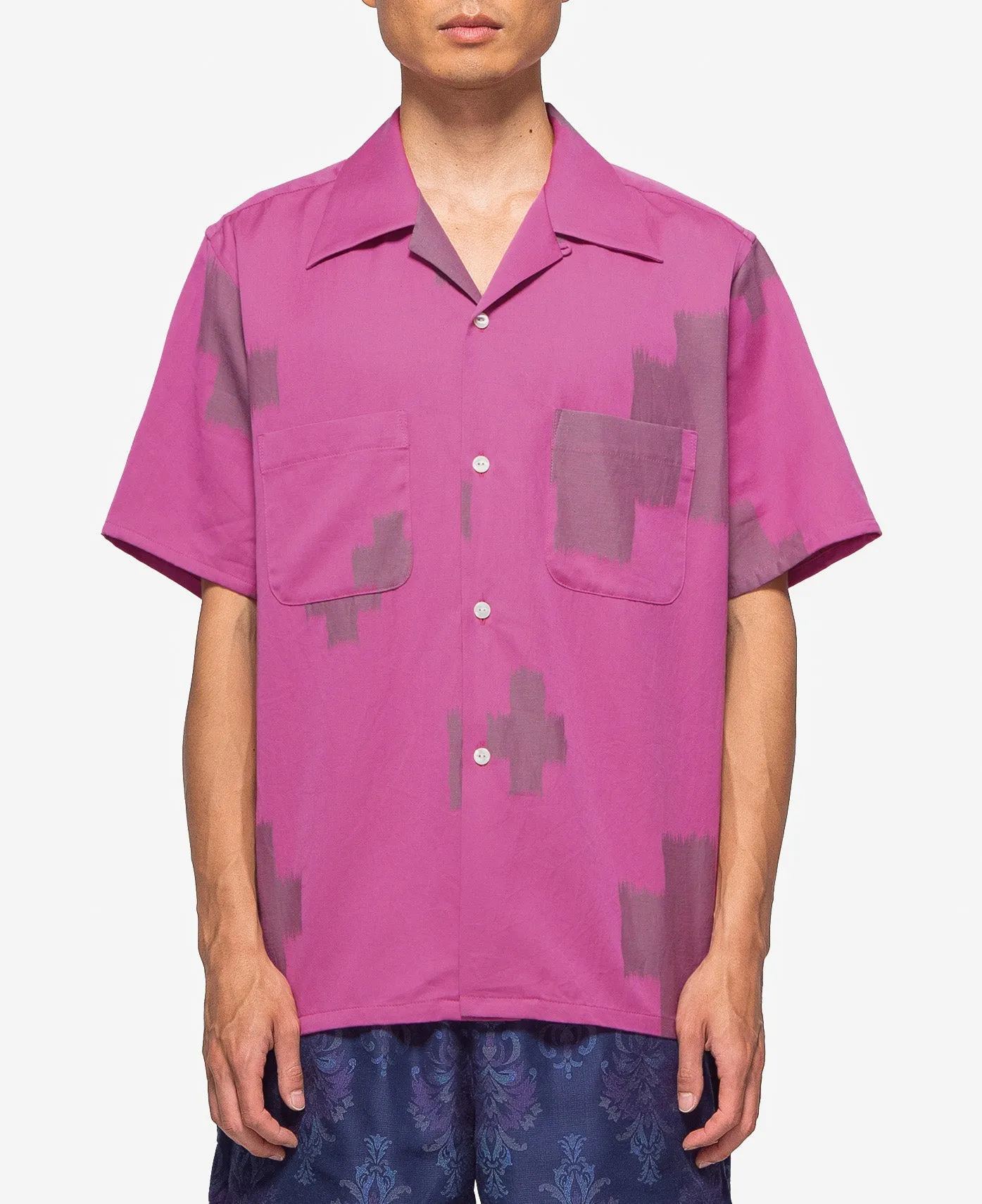 S/S One-Up Shirt (Pink)