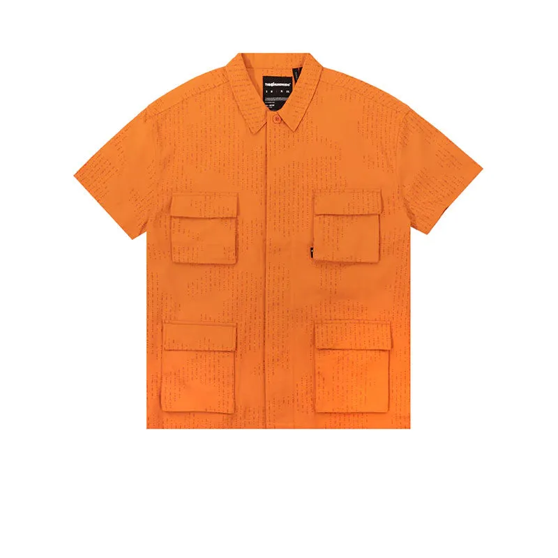 THE HUNDREDS BDU WOVEN ORANGE T24P208006