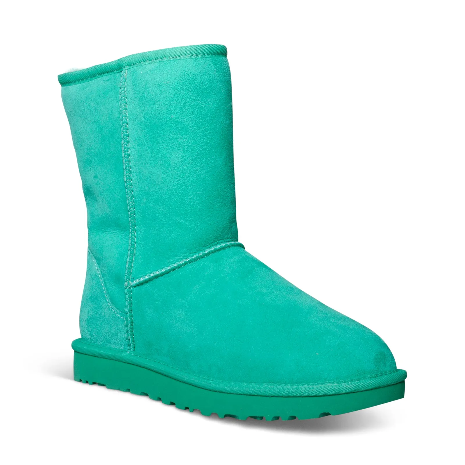 UGG Classic Short II Emerald Green Boots - Women's