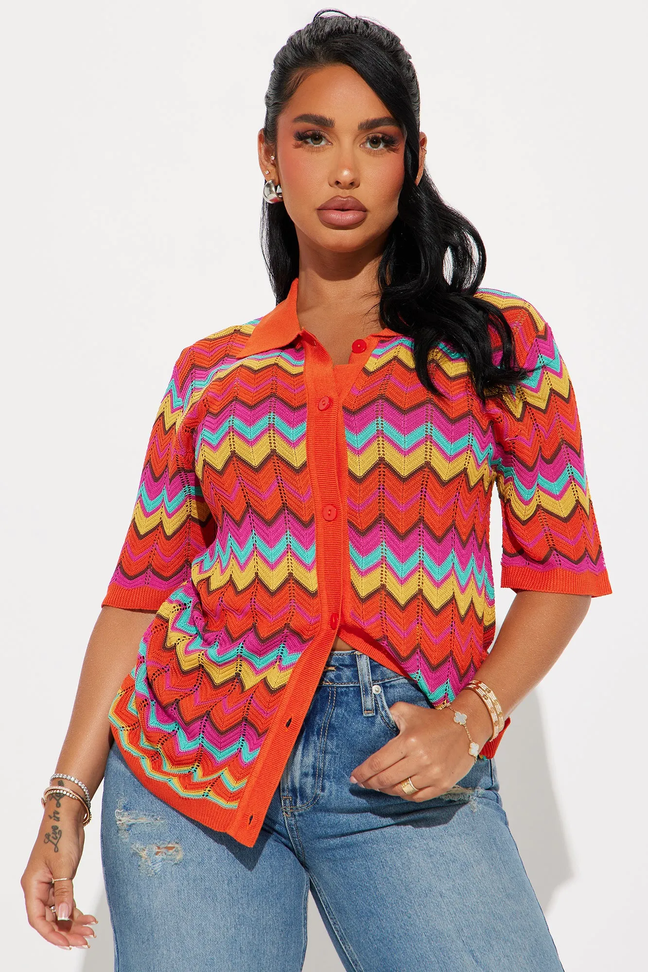 Vacation Time Shirt - Multi Color