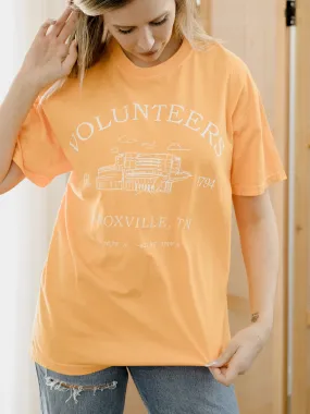 Vols Stadium Coordinates Orange Tee