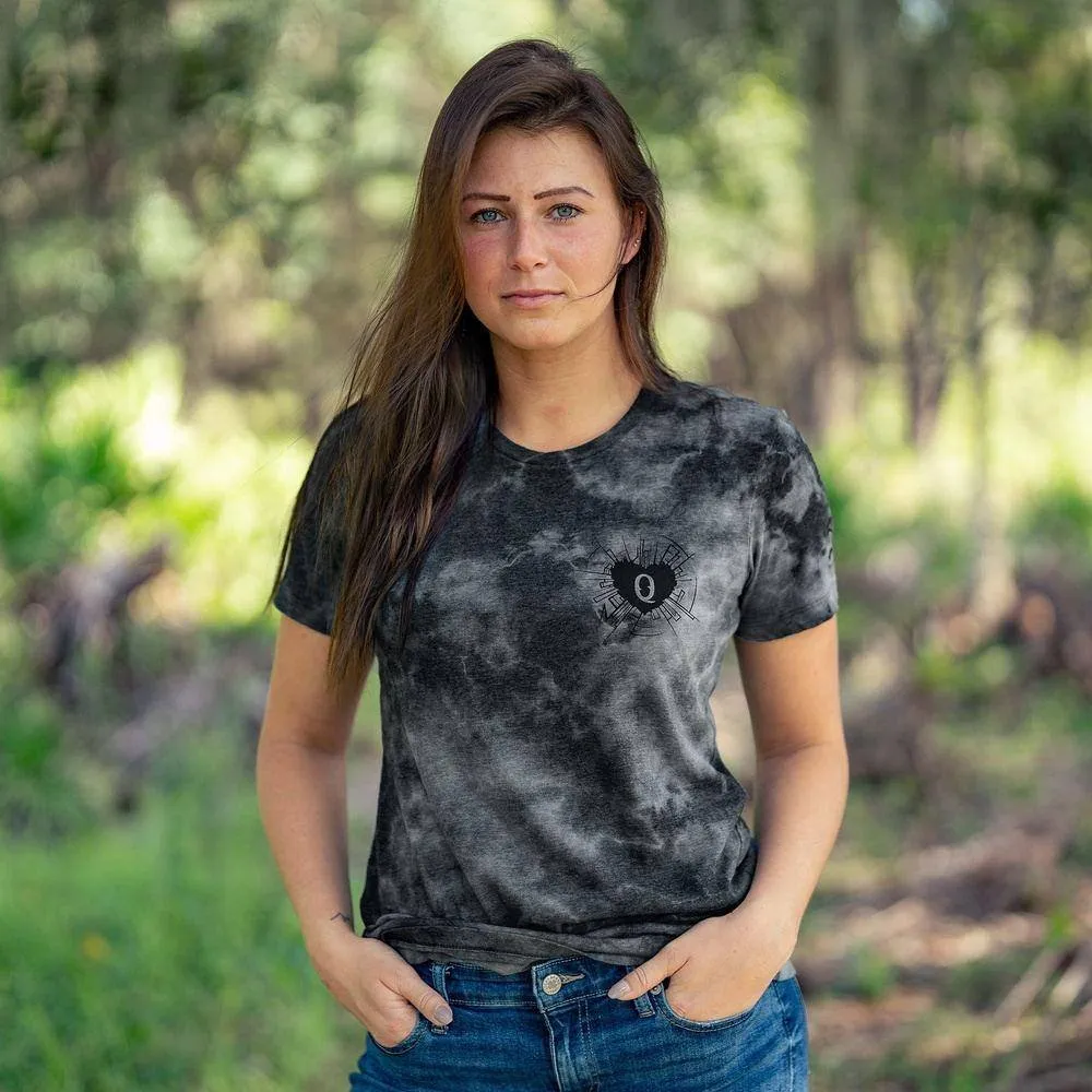 Women's Heart and Soul of a Warrior T-Shirt - Black Wash