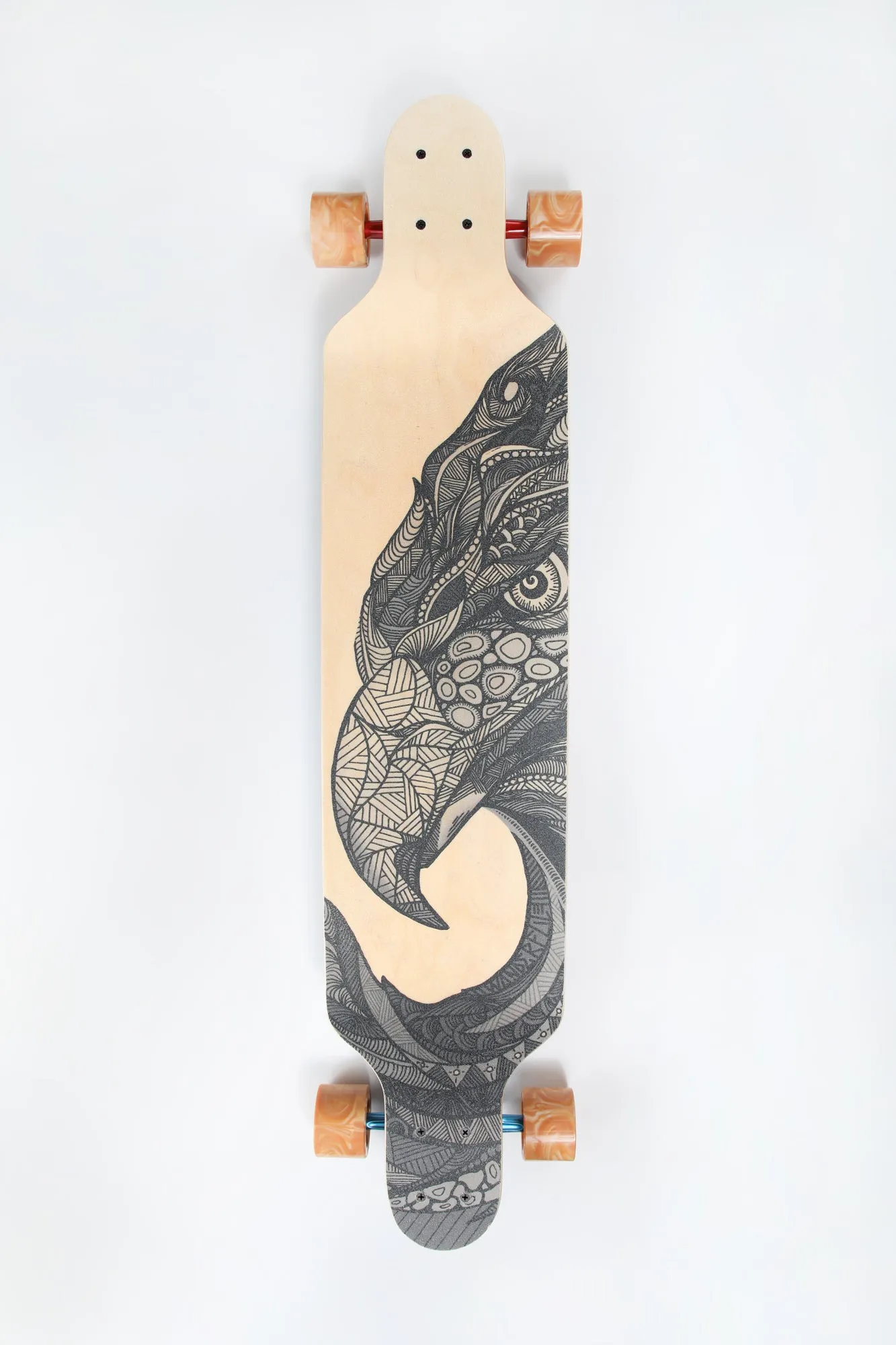 Wonderful Wood Eagle Longboard 42